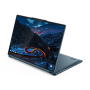 Lenovo Yoga Book 9 14IAH10 , Tidal Teal , 2x14 , OLED , Touchscreen , 2.8K WQXGA+ , 2880 x 1800 pixels , Glossy , Intel Core Ultra 7 , 255H , 32 GB , Soldered LPDDR5x , Solid-state drive capacity 1000 GB , Intel Arc Graphics , Windows 11 Pro , 802.11be , 