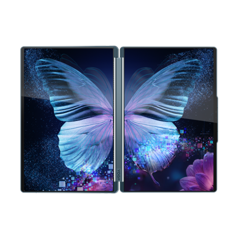 Lenovo Yoga Book 9 14IAH10 , Tidal Teal , 2x14 , OLED , Touchscreen , 2.8K WQXGA+ , 2880 x 1800 pixels , Glossy , Intel Core Ultra 7 , 255H , 32 GB , Soldered LPDDR5x , Solid-state drive capacity 1000 GB , Intel Arc Graphics , Windows 11 Pro , 802.11be , 