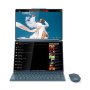 Lenovo Yoga Book 9 14IAH10 , Tidal Teal , 2x14 , OLED , Touchscreen , 2.8K WQXGA+ , 2880 x 1800 pixels , Glossy , Intel Core Ultra 7 , 255H , 32 GB , Soldered LPDDR5x , Solid-state drive capacity 1000 GB , Intel Arc Graphics , Windows 11 Pro , 802.11be , 