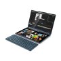 Lenovo Yoga Book 9 14IAH10 , Tidal Teal , 2x14 , OLED , Touchscreen , 2.8K WQXGA+ , 2880 x 1800 pixels , Glossy , Intel Core Ultra 7 , 255H , 32 GB , Soldered LPDDR5x , Solid-state drive capacity 1000 GB , Intel Arc Graphics , Windows 11 Pro , 802.11be , 
