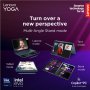 Lenovo Yoga Book 9 14IAH10 , Tidal Teal , 2x14 , OLED , Touchscreen , 2.8K WQXGA+ , 2880 x 1800 pixels , Glossy , Intel Core Ultra 7 , 255H , 32 GB , Soldered LPDDR5x , Solid-state drive capacity 1000 GB , Intel Arc Graphics , Windows 11 Pro , 802.11be , 