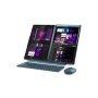 Lenovo Yoga Book 9 14IAH10 , Tidal Teal , 2x14 , OLED , Touchscreen , 2.8K WQXGA+ , 2880 x 1800 pixels , Glossy , Intel Core Ultra 7 , 255H , 32 GB , Soldered LPDDR5x , Solid-state drive capacity 1000 GB , Intel Arc Graphics , Windows 11 Pro , 802.11be , 