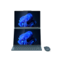 Lenovo Yoga Book 9 14IAH10 , Tidal Teal , 2x14 , OLED , Touchscreen , 2.8K WQXGA+ , 2880 x 1800 pixels , Glossy , Intel Core Ultra 7 , 255H , 32 GB , Soldered LPDDR5x , Solid-state drive capacity 1000 GB , Intel Arc Graphics , Windows 11 Pro , 802.11be , 