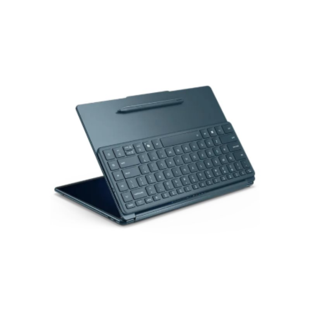 Lenovo Yoga Book 9 14IAH10 , Tidal Teal , 2x14 , OLED , Touchscreen , 2.8K WQXGA+ , 2880 x 1800 pixels , Glossy , Intel Core Ultra 7 , 255H , 32 GB , Soldered LPDDR5x , Solid-state drive capacity 1000 GB , Intel Arc Graphics , Windows 11 Pro , 802.11be , 