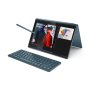 Lenovo Yoga Book 9 14IAH10 , Tidal Teal , 2x14 , OLED , Touchscreen , 2.8K WQXGA+ , 2880 x 1800 pixels , Glossy , Intel Core Ultra 7 , 255H , 32 GB , Soldered LPDDR5x , Solid-state drive capacity 1000 GB , Intel Arc Graphics , Windows 11 Pro , 802.11be , 