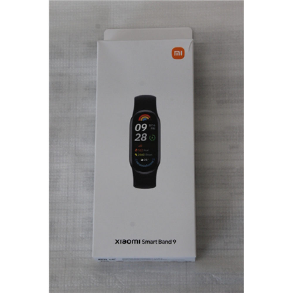 SALE OUT. Xiaomi Smart Band 9, Midnight Black , Xiaomi DEMO, MISSING CHARGER AND MANUALS