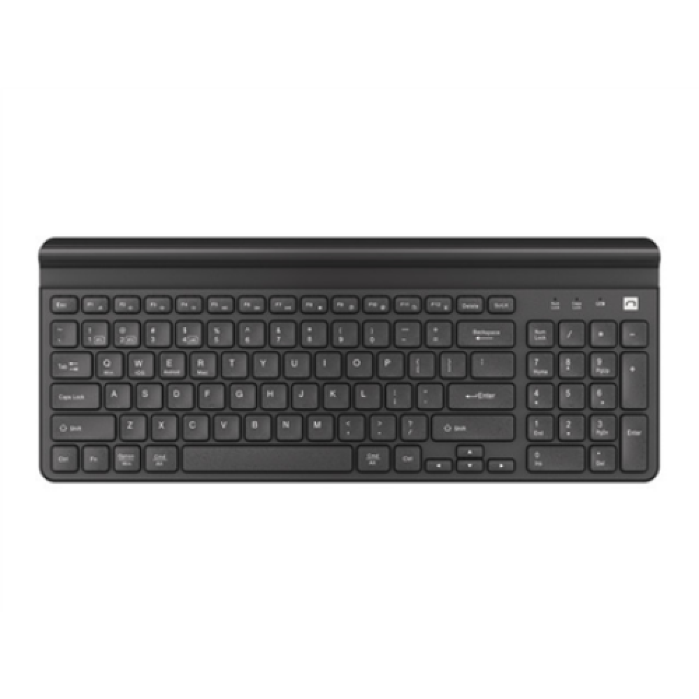 Natec , Keyboard , Felimare NKL-1973 , Keyboard , Wireless , US , Black , 2.4 GHz, Bluetooth , 415 g