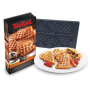 TEFAL XA800612 Heart shape Waffle plates , TEFAL , XA800612 , Black