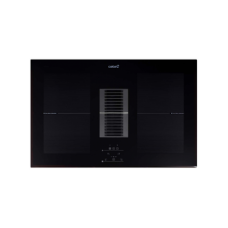 CATA , Induction hob with built-in hood , Number of burners/cooking zones 4 , Touch , Timer , Black