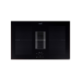 CATA , Induction hob with built-in hood , Number of burners/cooking zones 4 , Touch , Timer , Black