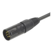 Beyerdynamic , 1.5 m Connecting Cable for DT 109 Series , K 109.38 , 5-pin XLR male , Black