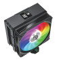 Gamemax CPU Air Cooler , SIGMA 520 DIGITAL BK , Black