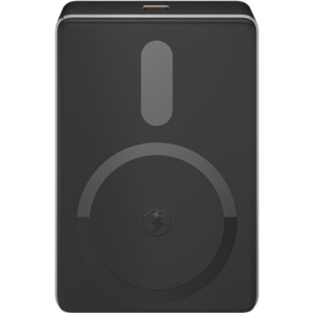Goobay Magnetic Wireless Power Bank , 70183 , 10000 mAh , USB-C , Black