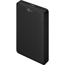 Goobay Magnetic Wireless Power Bank , 70183 , 10000 mAh , USB-C , Black