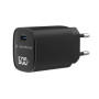 Gembird 60W USB Type-C fast charger, LCD , TA-UC-1C-PD60LCD-01-BK