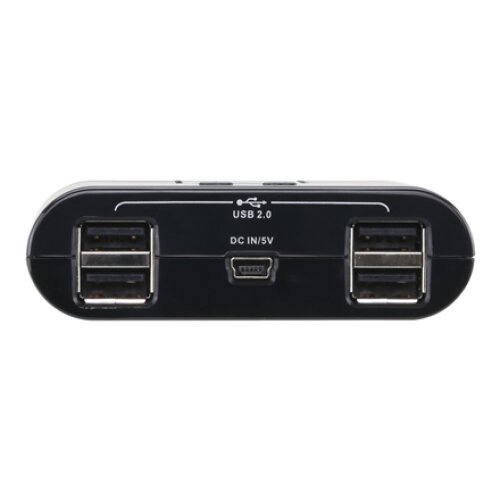 Aten 2-Port USB 2.0 Peripheral Sharing Device , Aten , USB 2.0 , 2 x 4 USB 2.0 Peripheral Sharing Switch