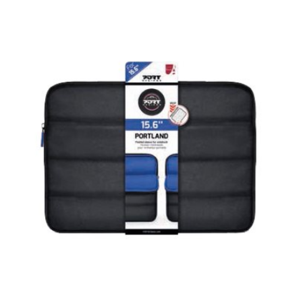 PORT DESIGNS PORTLAND 13/14 Briefcase, Black , PORT DESIGNS