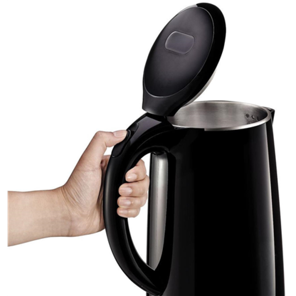 TEFAL Kettle , KO260830 , 2150 W , Electric , 1.7 L , Stainless steel , 360° rotational base , Black