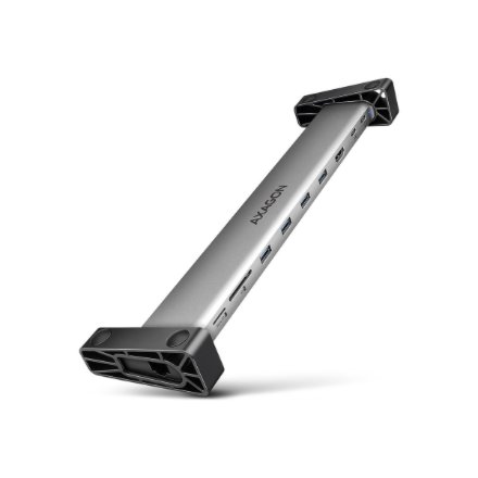 AXAGON USB-C 5Gbps LONGER 9in1 hub , HMC-10HLS