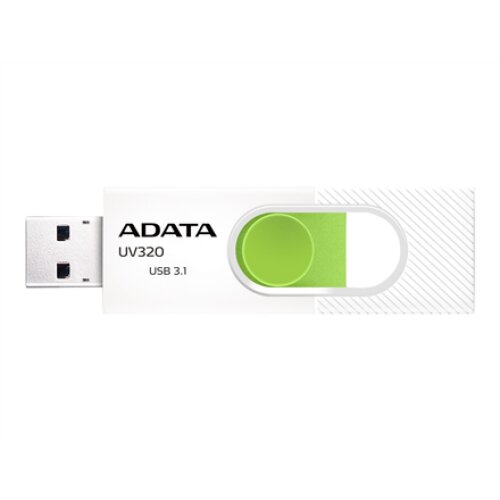 ADATA , UV320 , 64 GB , USB Type-A , White/Green