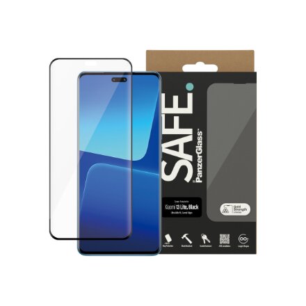 SAFE by PanzerGlass Screen Protector Xiaomi 13 Lite , Ultra-Wide Fit , PanzerGlass