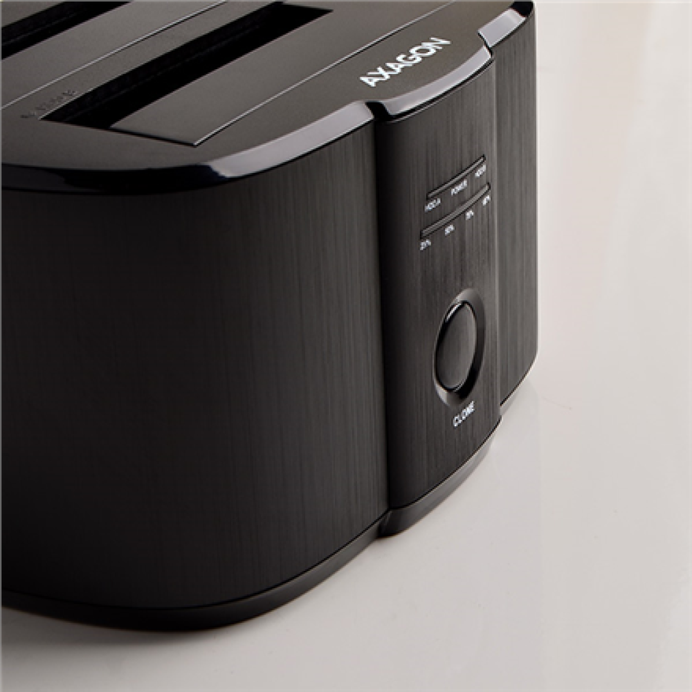 AXAGON , USB 3.0-2x SATA 6G CLONE DUAL HDD Dock Station , ADSA-ST