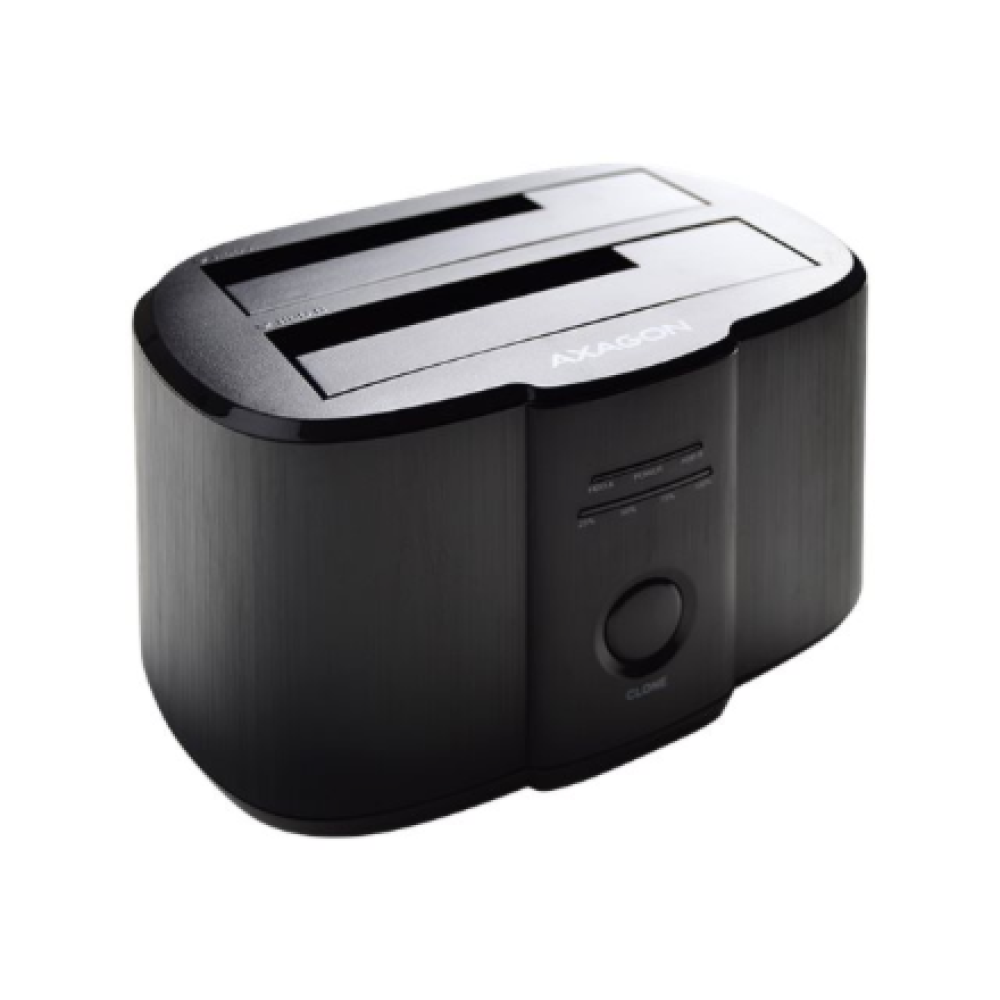 AXAGON , USB 3.0-2x SATA 6G CLONE DUAL HDD Dock Station , ADSA-ST