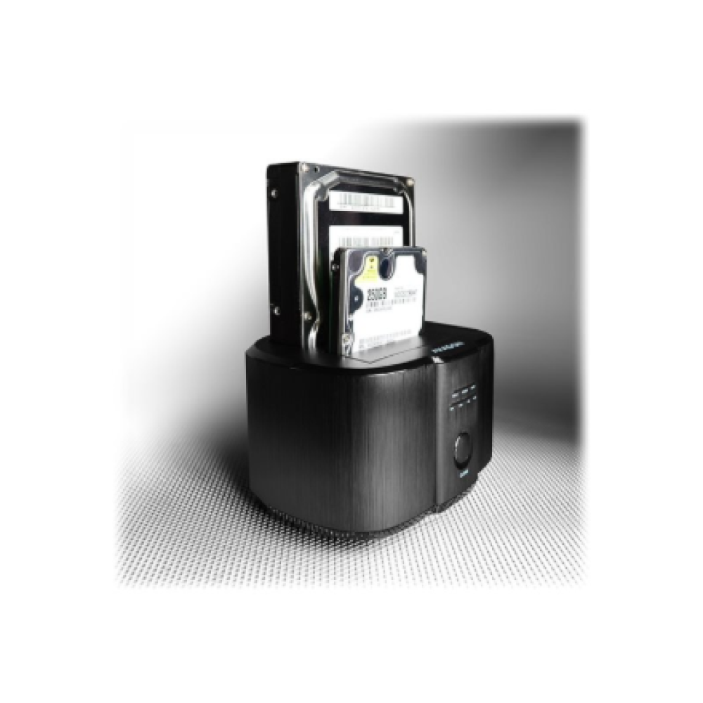 AXAGON , USB 3.0-2x SATA 6G CLONE DUAL HDD Dock Station , ADSA-ST