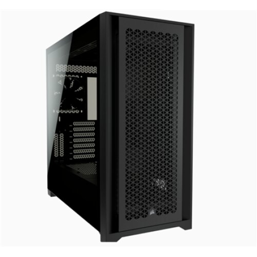 Corsair , Computer Case , iCUE 5000D , Side window , Black , ATX , Power supply included No , ATX