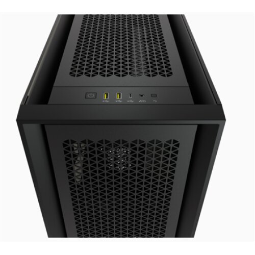 Corsair , Computer Case , iCUE 5000D , Side window , Black , ATX , Power supply included No , ATX