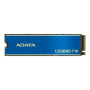 ADATA LEGEND 710 256 GB SSD form factor M.2 2280 SSD interface PCIe Gen3x4 Write speed 1800 MB/s Read speed 2400 MB/s