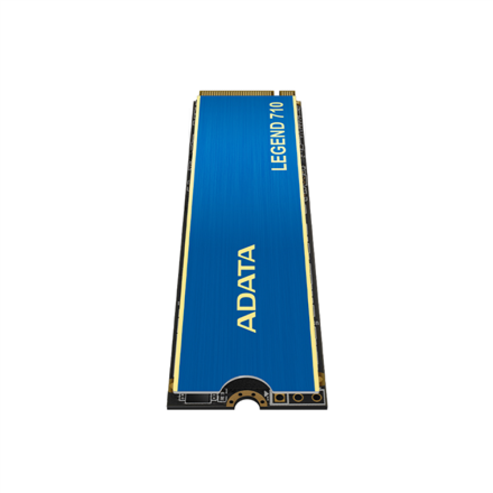 ADATA LEGEND 710 256 GB SSD form factor M.2 2280 SSD interface PCIe Gen3x4 Write speed 1800 MB/s Read speed 2400 MB/s
