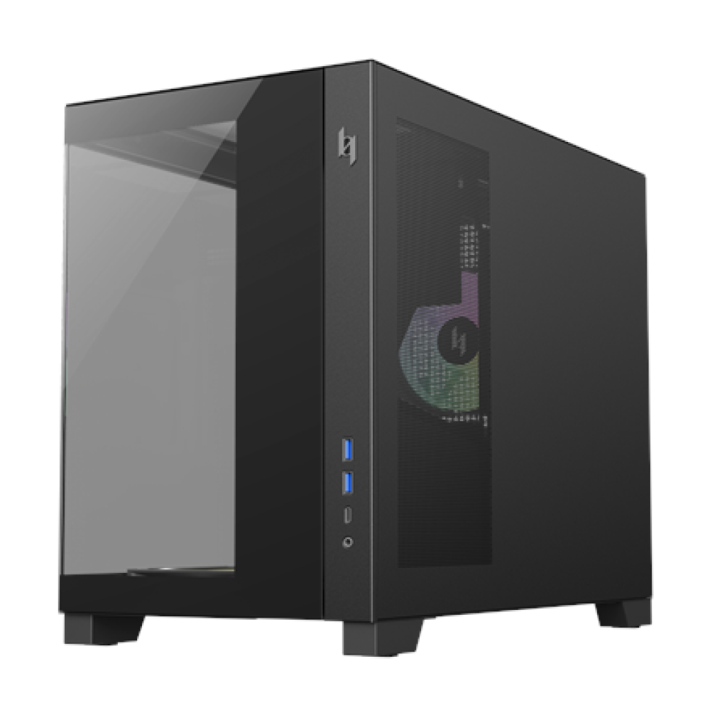 Gamemax Case , NEX C33 BK , MATX/BTF
