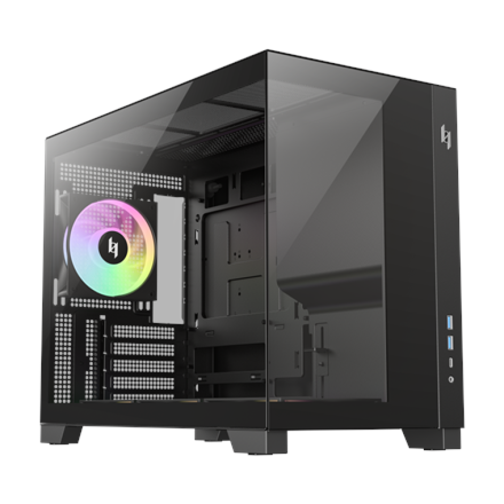 Gamemax Case , NEX C33 BK , MATX/BTF