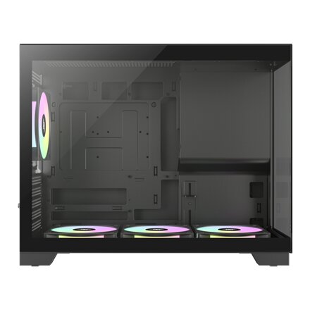 Gamemax Case , NEX C33 BK , MATX/BTF