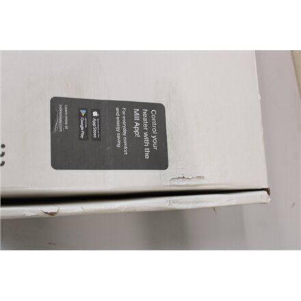 SALE OUT. , Mill , Heater , GL1000LWIFI3 WiFi Gen3 , Panel Heater , 1000 W , Suitable for rooms up to 12-16 m² , White , DAMAGED PACKAGING, MARK ON CABLE. , IPX4