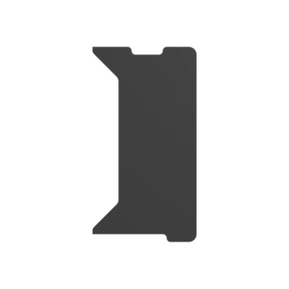 Genesis , Holm Modular Side Desk Top Right 40cm , NDS-2279 , Anthracite Black