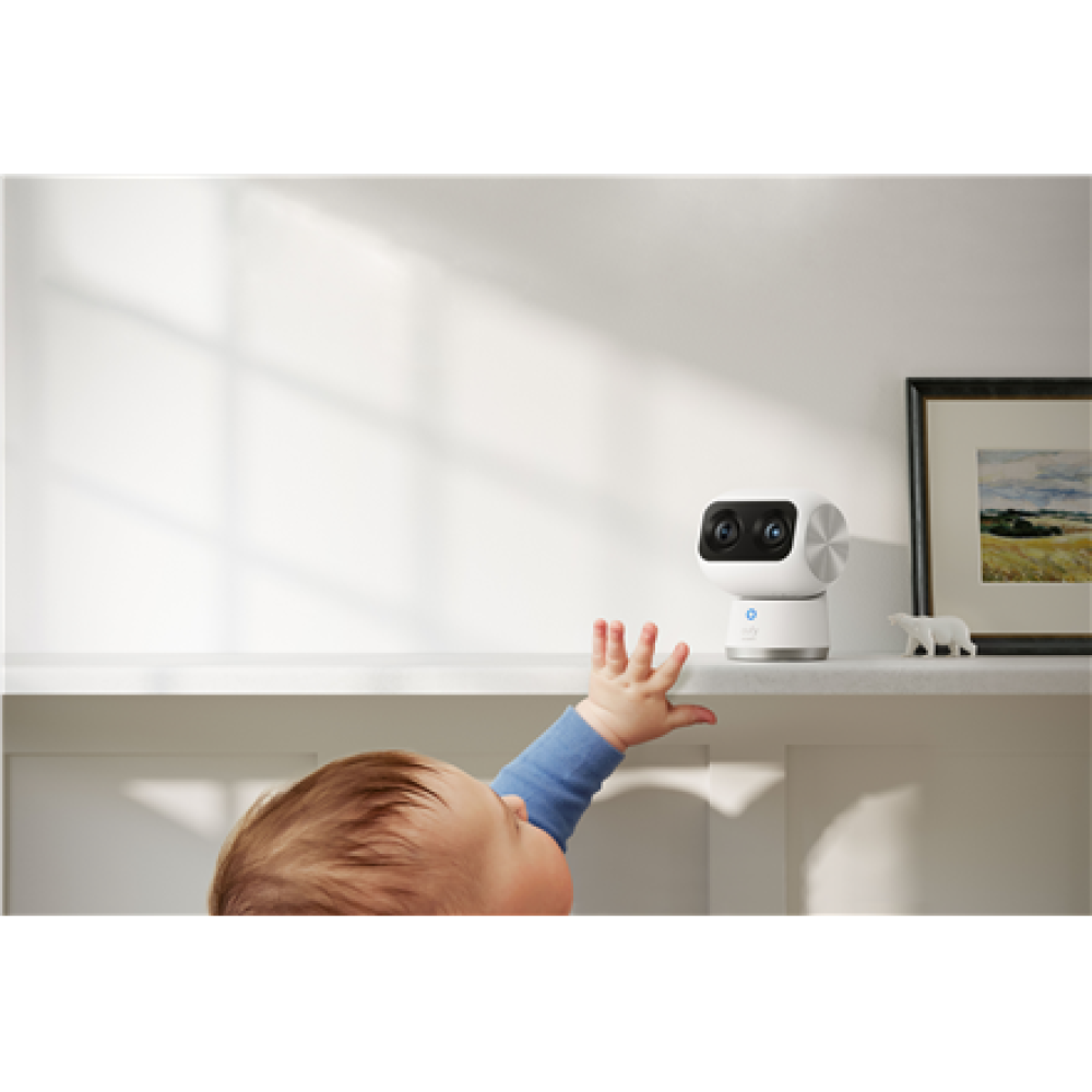 Anker Eufy , Security Indoor Camera , S350 , Tabletop , Wide-Angle Lens , Micro SD, Max. 128GB , White