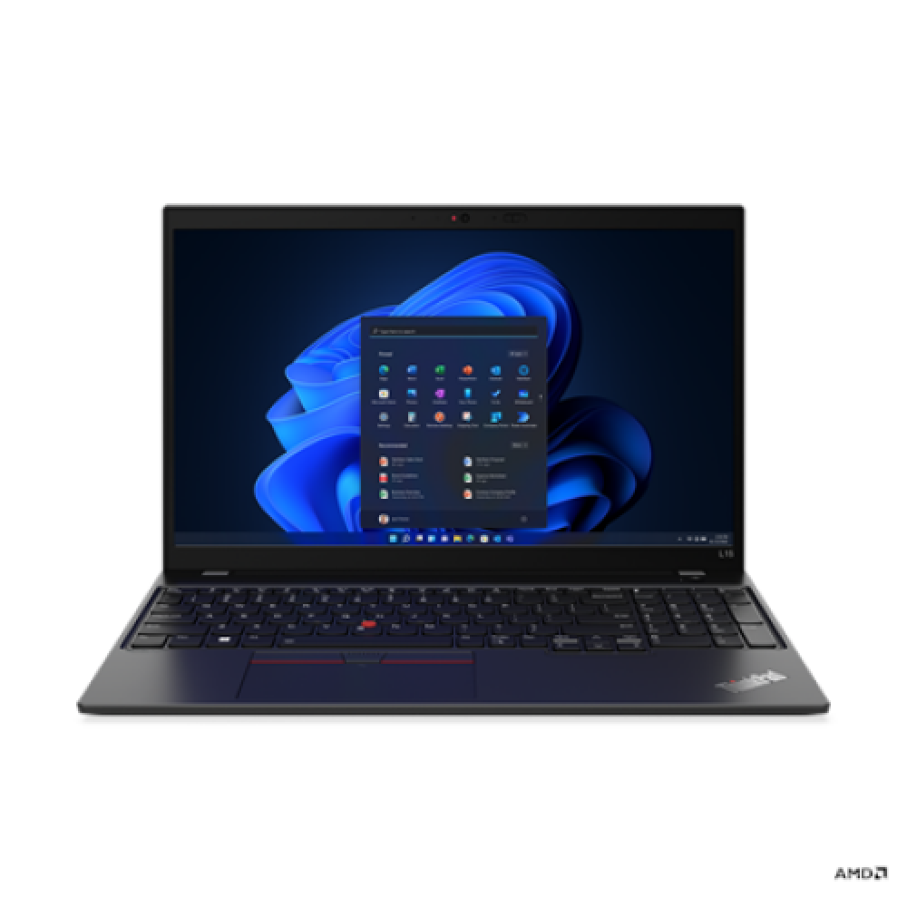 Lenovo ThinkPad L15 (Gen 3) Black, 15.6 , IPS, FHD, 1920x1080, Anti-glare, AMD Ryzen 5 PRO, 5675U, 8 GB, SO-DIMM DDR4-3200, SSD 256 GB, AMD Radeon Graphics, No Optical drive, Windows 11 Pro, 802.11ax, Bluetooth version 5.2, LTE Upgradable, Keyboard langua