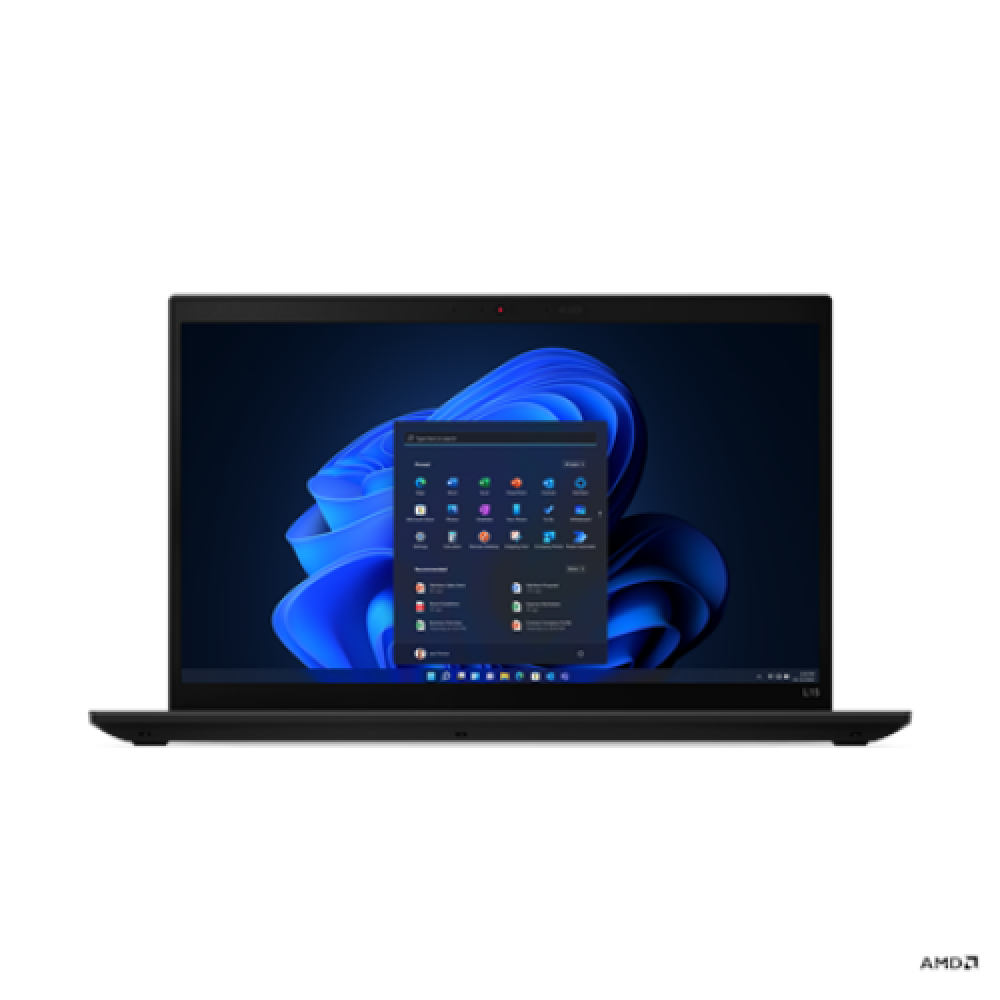 Lenovo ThinkPad L15 (Gen 3) Black, 15.6 , IPS, FHD, 1920x1080, Anti-glare, AMD Ryzen 5 PRO, 5675U, 8 GB, SO-DIMM DDR4-3200, SSD 256 GB, AMD Radeon Graphics, No Optical drive, Windows 11 Pro, 802.11ax, Bluetooth version 5.2, LTE Upgradable, Keyboard langua