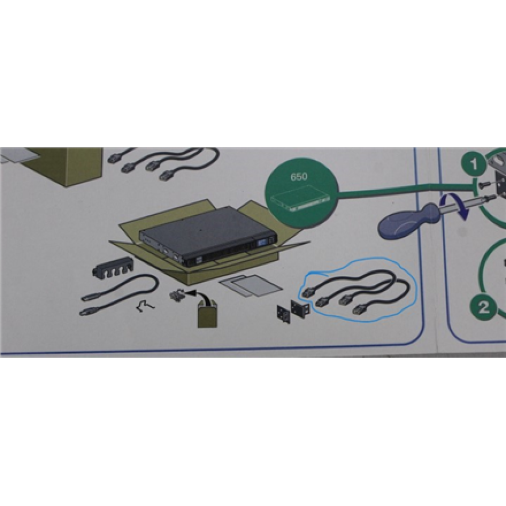 SALE OUT. , Eaton 5P Gen2 UPS , 5P650IRG2 , 650 VA , 520 W , USED, SCRATCHED, MISSING ONE ELECTRIC CABLE