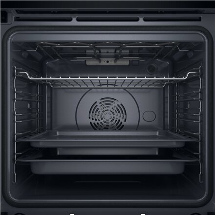 Whirlpool Oven , WOI4S8PM0SBA , 73 L , Electric , Pyrolytic/Hydrolytic , Electronic , Steam function , Convection , Height 59.7 cm , Width 59.5 cm , Black