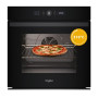Whirlpool Oven , WOI4S8PM0SBA , 73 L , Electric , Pyrolytic/Hydrolytic , Electronic , Steam function , Convection , Height 59.7 cm , Width 59.5 cm , Black