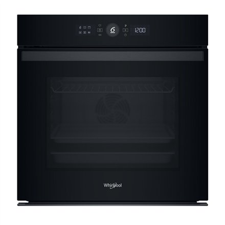 Whirlpool Oven , WOI4S8PM0SBA , 73 L , Electric , Pyrolytic/Hydrolytic , Electronic , Steam function , Convection , Height 59.7 cm , Width 59.5 cm , Black