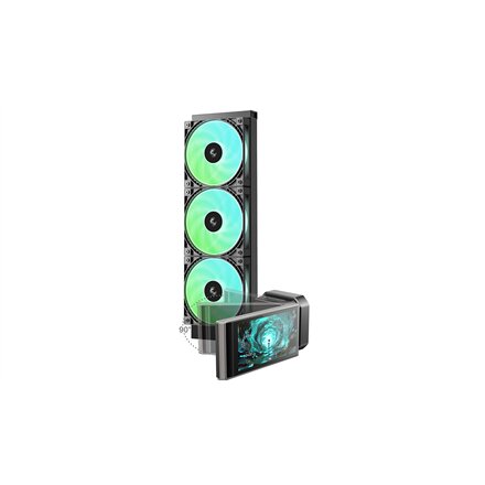 Deepcool LT360 VISION ARGB , Liquid Cooler , Black , Intel, AMD