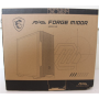 SALE OUT. MSI MAG FORGE M100R WHITE , MSI PC Case , MAG FORGE M100R , Side window , White , Micro ATX Tower , DAMAGED PACKAGING , Power supply included No , ATX
