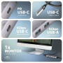 AXAGON USB-C 5Gbps 5in1 Hub , HMC-5H60