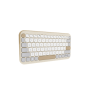 Asus Marshmallow KW100 , Keyboard , Wireless , US International , Oat Milk , Bluetooth