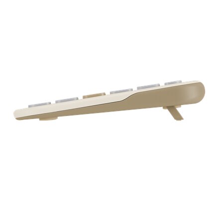 Asus Marshmallow KW100 , Keyboard , Wireless , US International , Oat Milk