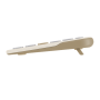 Asus Marshmallow KW100 , Keyboard , Wireless , US International , Oat Milk , Bluetooth